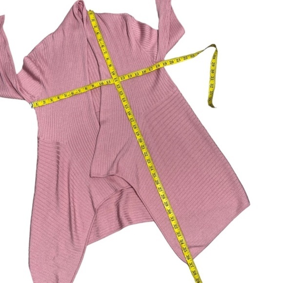 ST. JOHN pink open front cardigan size M - Picture 8 of 8